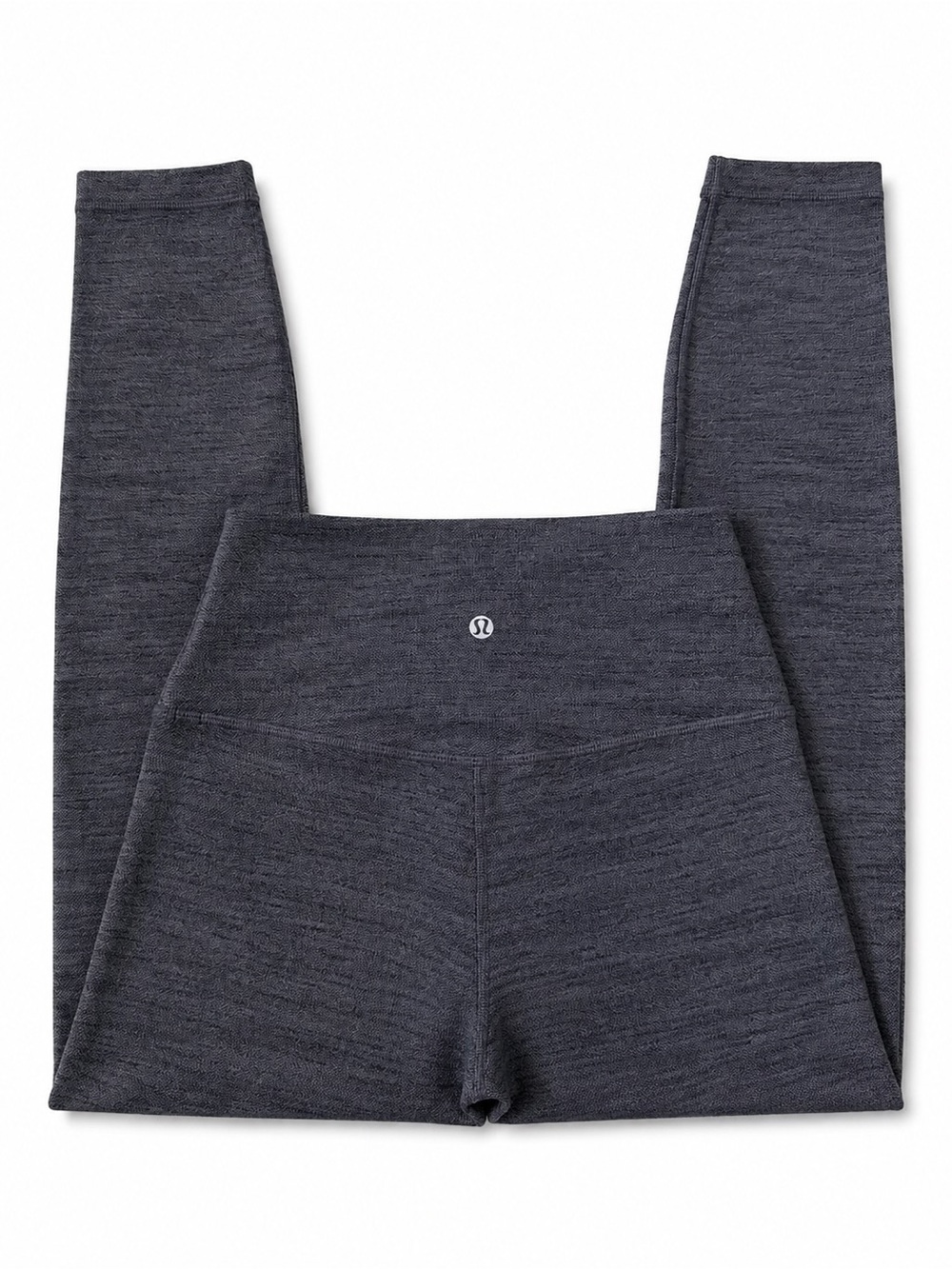 Lululemon Wunder Under Super High Rise Leggings Size 6 Gray 23” Yoga Gym Luon HR